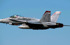 An F/A-18 Hornet from Marine Fighter Attack Squadron 232 based at Miramar. Marine Corps photo