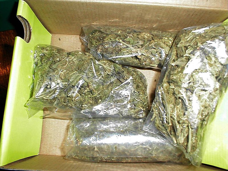 Bags of marijuana