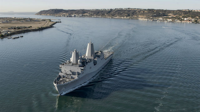 USS John P. Murtha in San Diego Bay