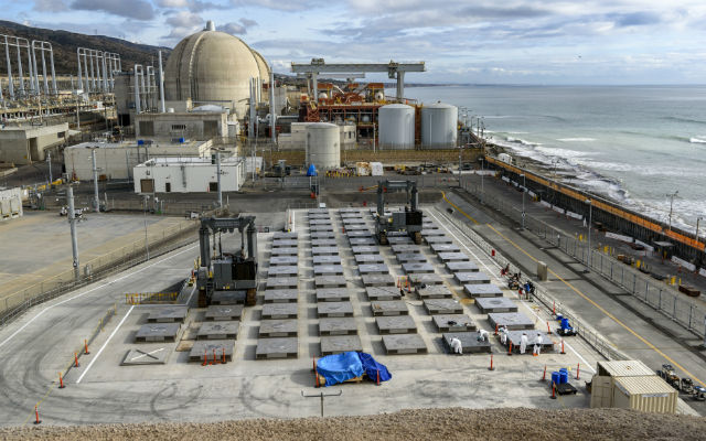Dry cask storage at the San Onofre Nuclear Generating Station