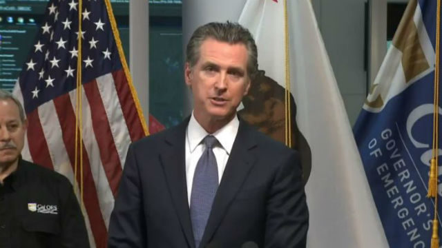 Gov. Gavin Newsom issues stay-at-home order