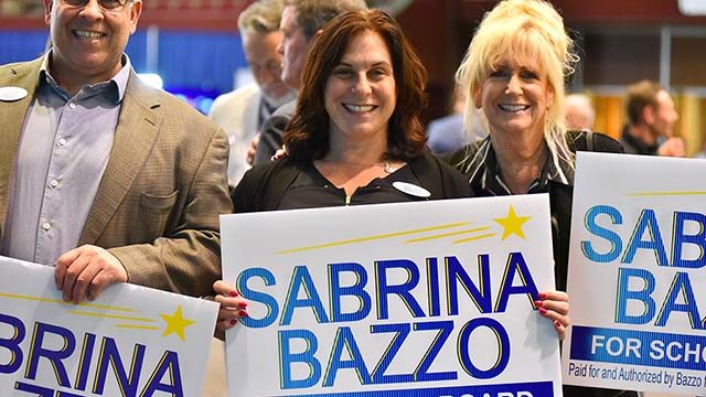 Sabrina Bazzo held a commanding lead in the San Diego school board District A race.
