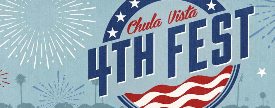 One-time logo for Chula Vista 4th Fest.