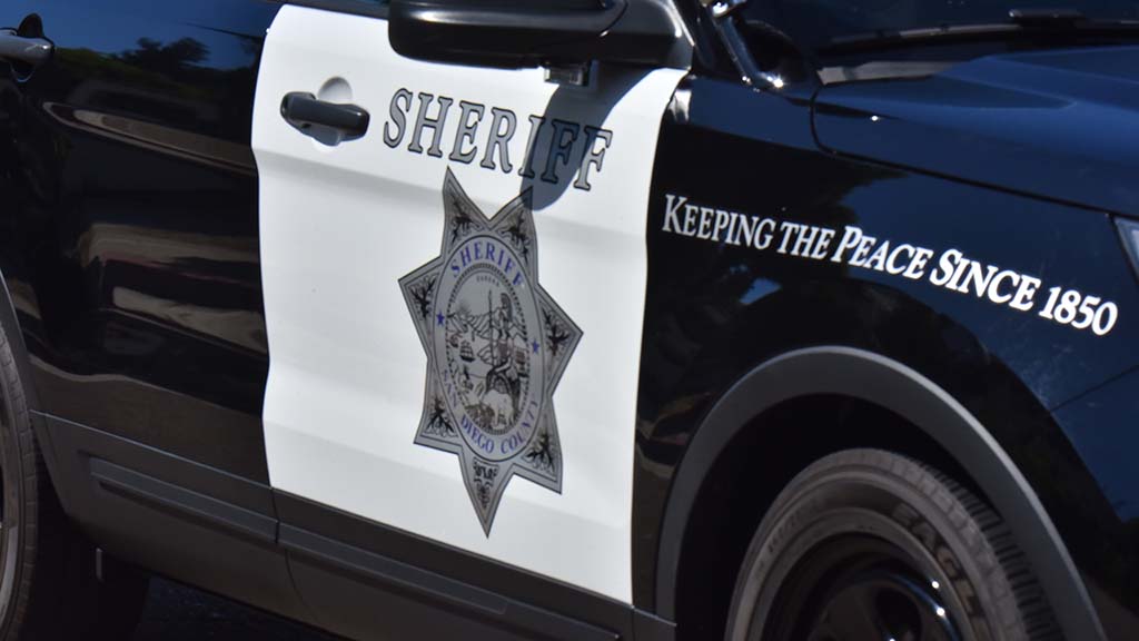 San Diego Sheriff's Department.