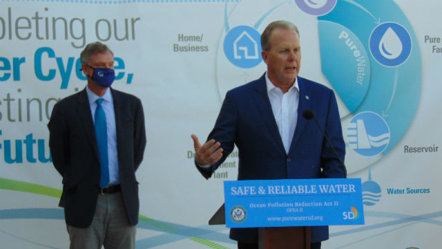 Scott Peters and Kevin Faulconer