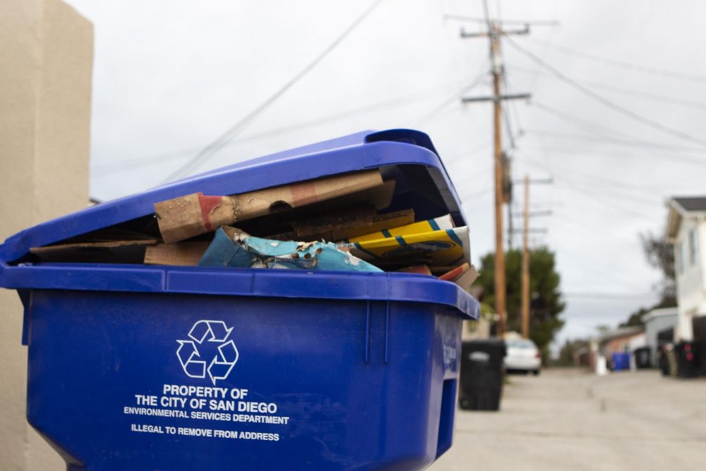 San Diego to begin delivering new recycling bins Wednesday through early fall