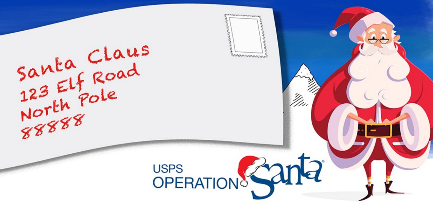 Sign Up for USPS’ Operation Santa to Answer Letters to St. Nick from Needy Kids, Families