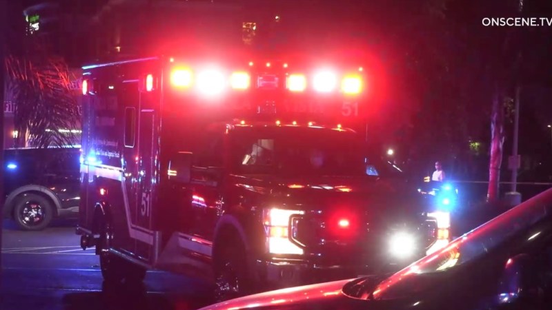 Ambulance leaves shooting