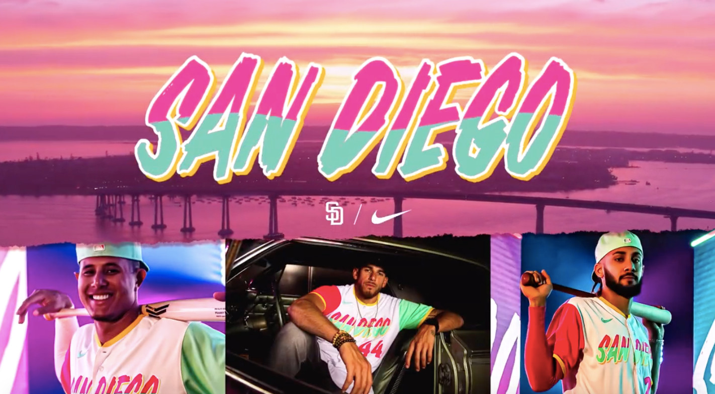 Sunsets, Surf, Mexico – Padres Groove to San Diego Vibe with 'City Connect'  Uniforms - Times of San Diego
