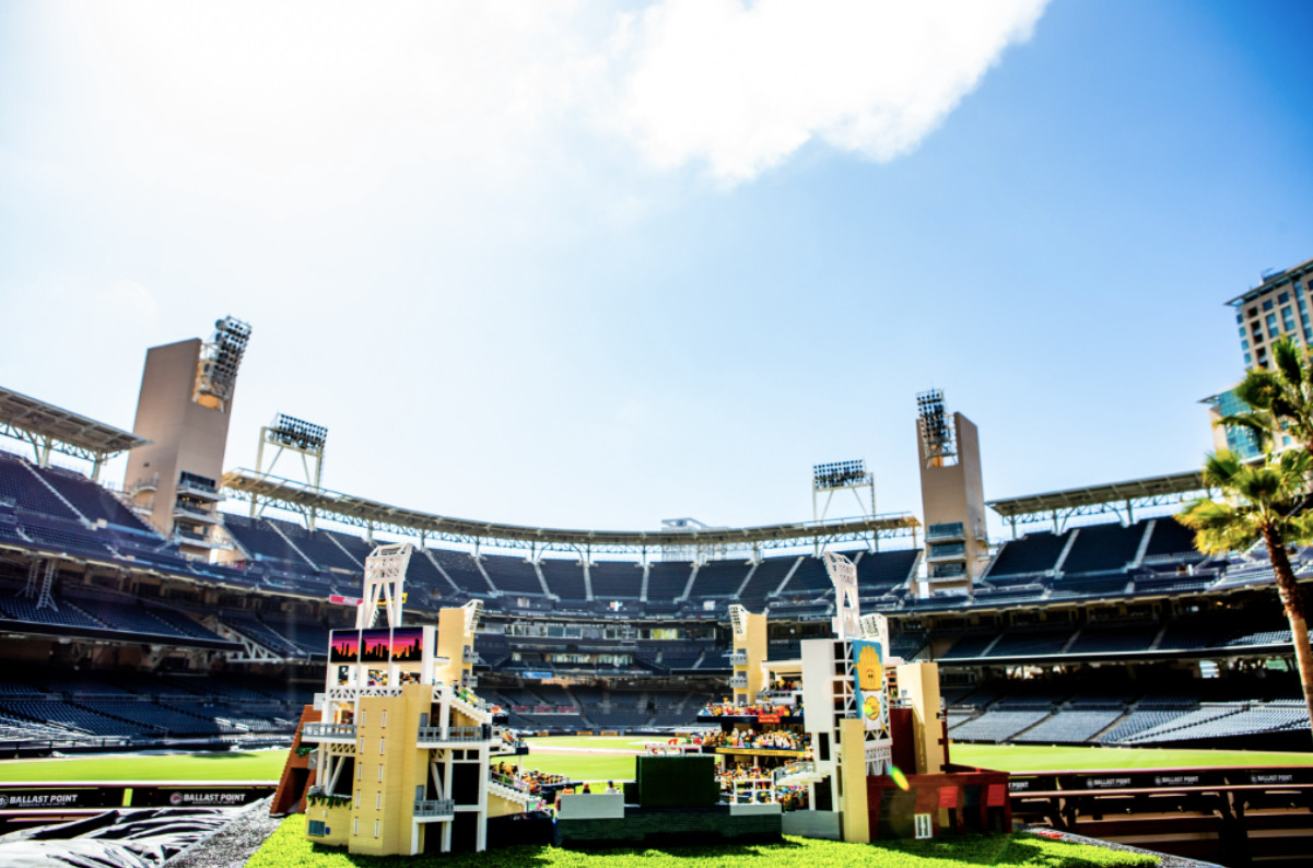 PintSize Petco Park Part of Miniland San Diego Attraction at Legoland California