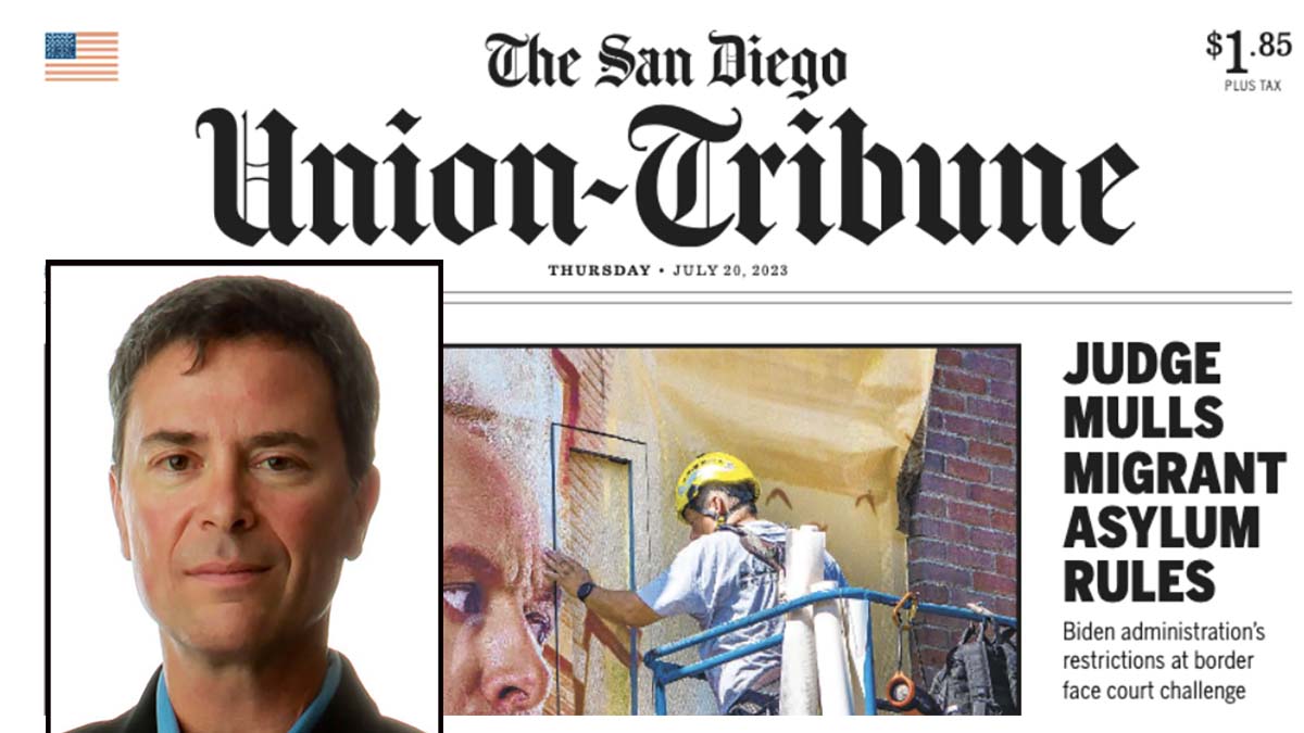 Jeff Light Out as Union-Tribune Publisher, Editor as Buyouts Tear at San Diego Daily - Vimarsana News