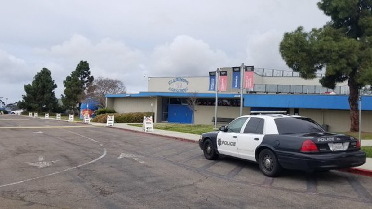 Clairemont High, Marston Middle schools on lockdown following &lsquo;credible threat&rsquo;