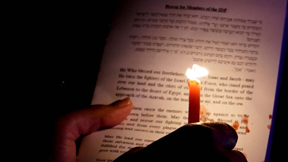 Festival of Light and Steel 20Foot SDSU Menorah Shines on 1st Night