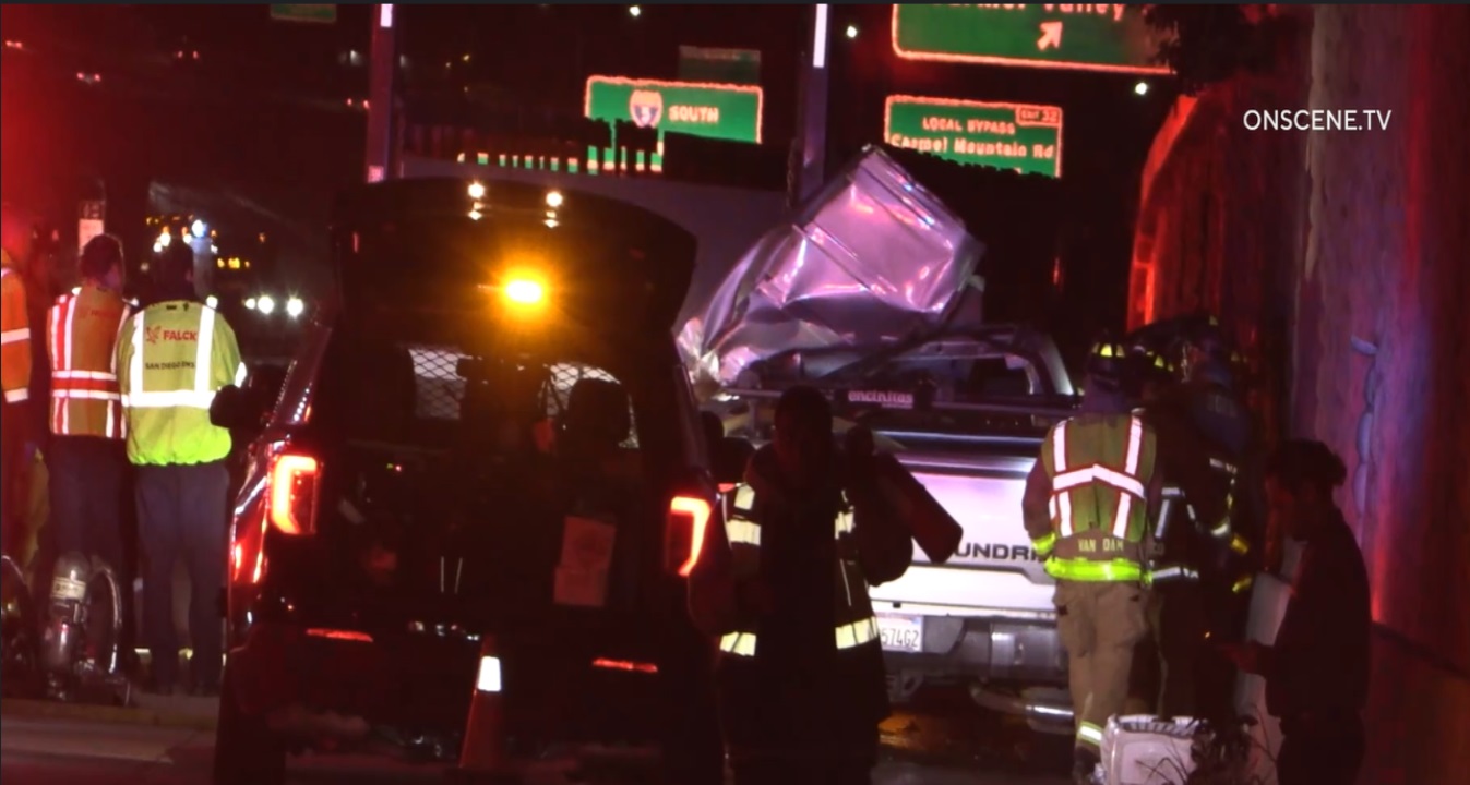 Orange County Man Killed When Pickup Crashes Into Commercial Trailer on I-5