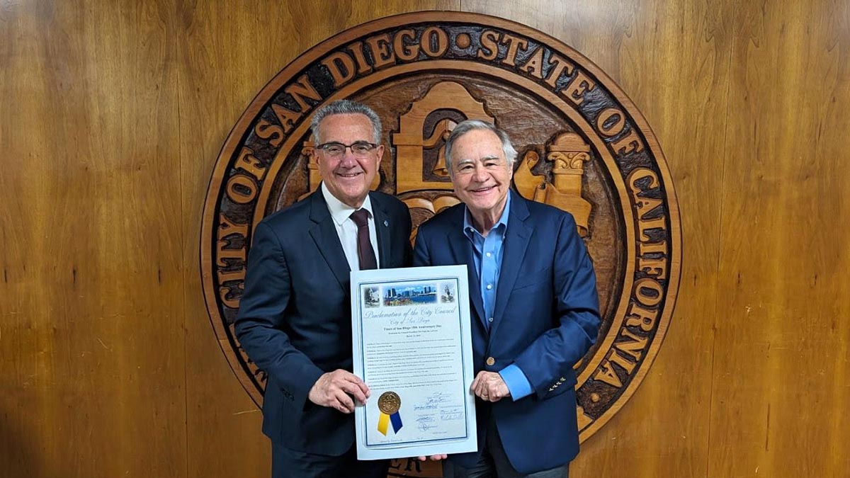 SD City Council Proclamation Honors Times of San Diego on 10th