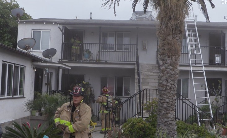 Investigation Underway After Crews Battle Apartment Fire in Ocean Beach - Vimarsana News