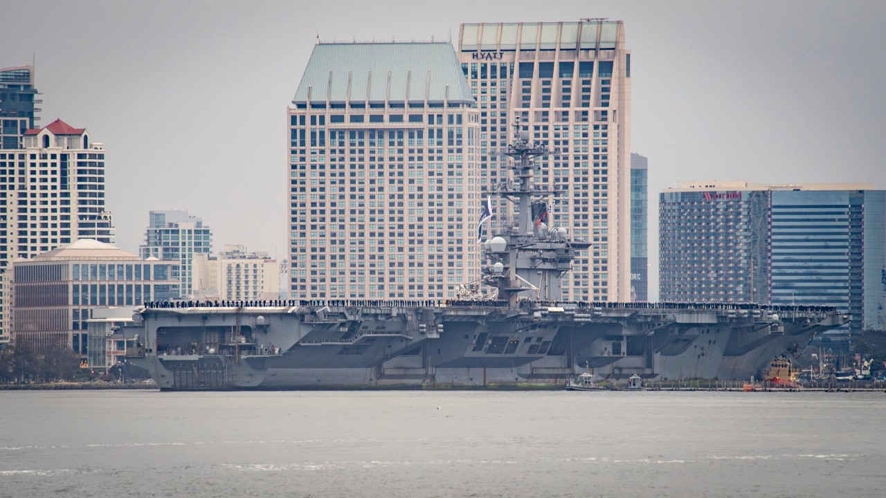 Report: Another San Diego-based aircraft carrier headed to the Middle East