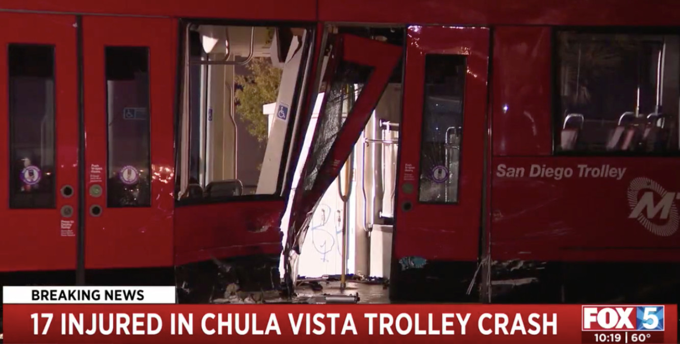 Trolley Service Resumes on Blue Line in Chula Vista Following Collision ...