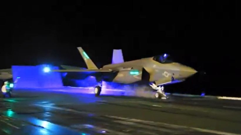 Jet from San Diego-based USS Abraham Lincoln shoots down Iranian drone