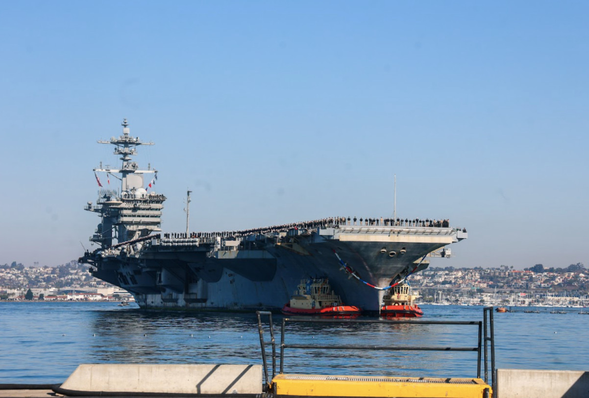 Trump calls concerns about conditions on USS Lincoln &lsquo;fake&rsquo;
