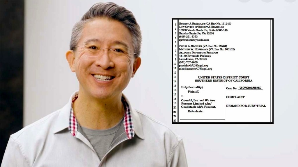 Escondido&rsquo;s &lsquo;Holy Sexuality&rsquo; booster wins settlement, policy change from OpenAI