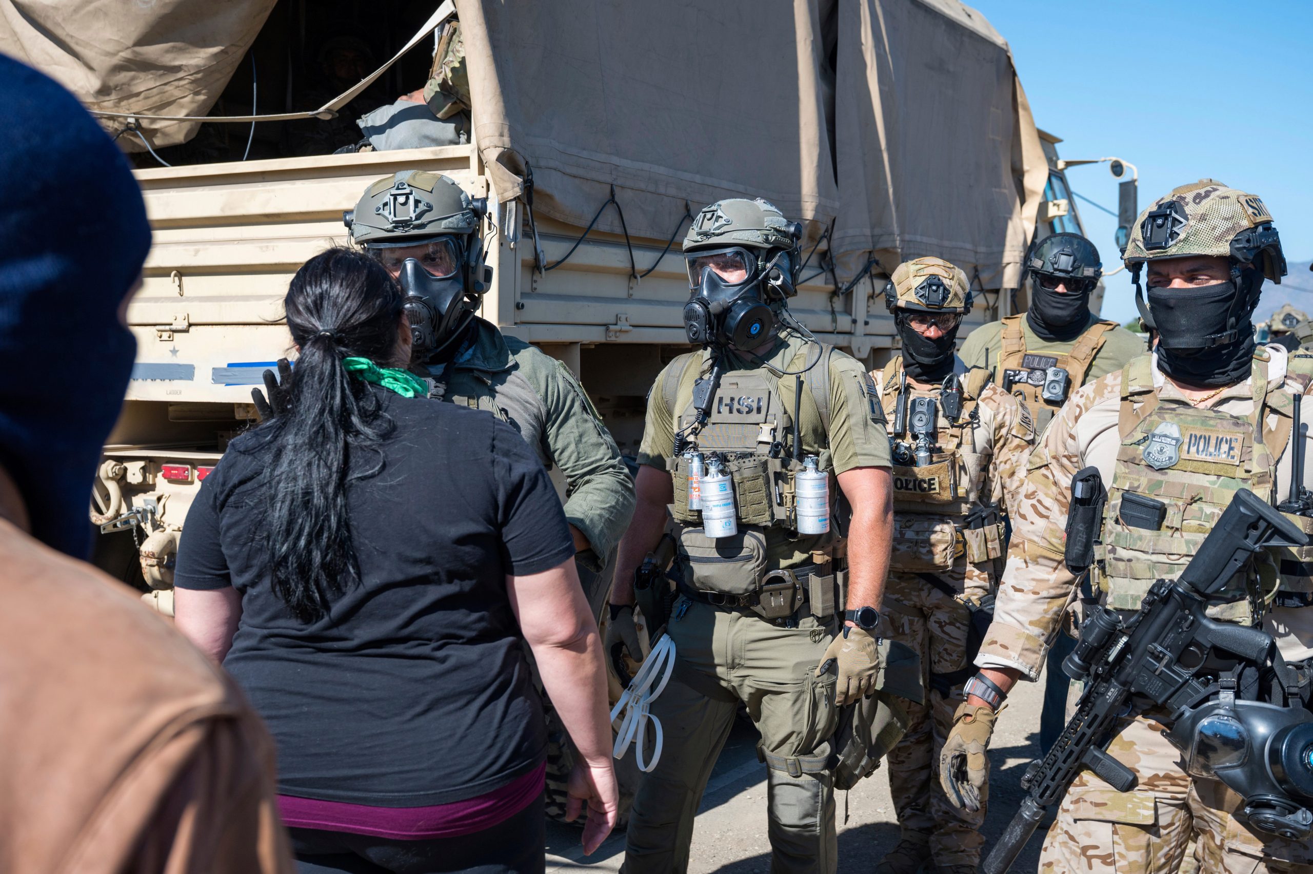 Letting ICE agents wear masks could create bigger safety issues, critics warn