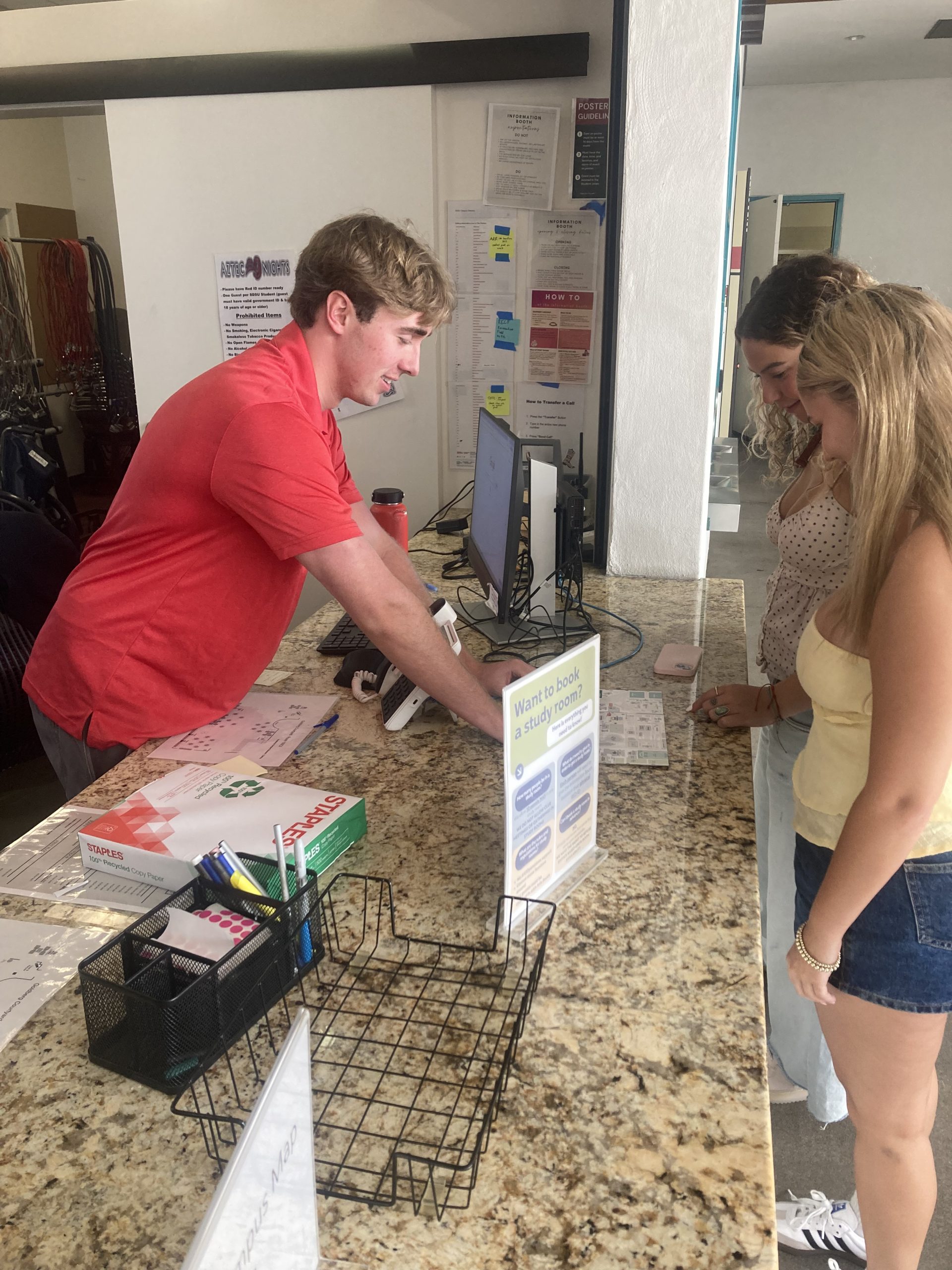 San Diego State University students say hello to the new school year&nbsp;