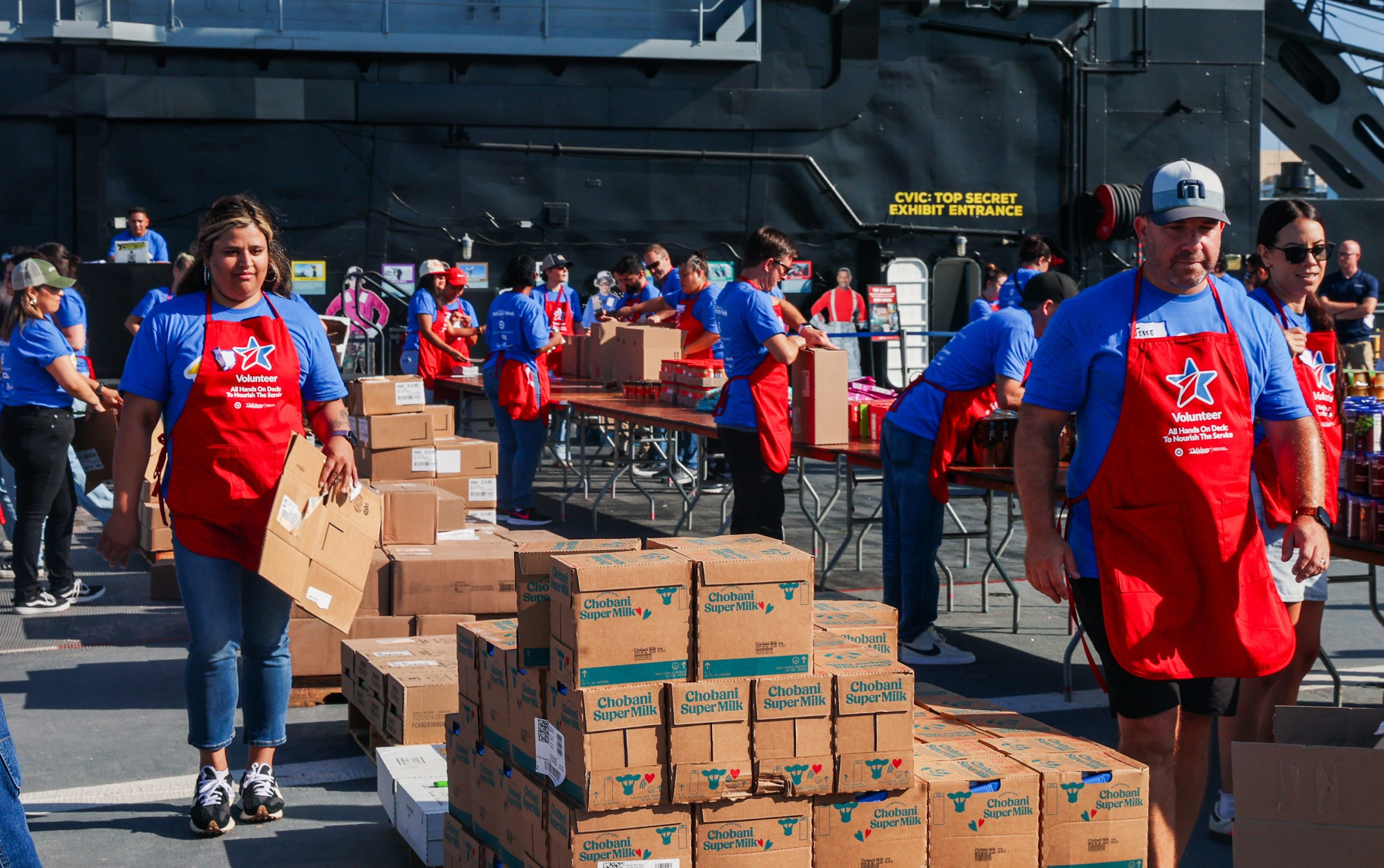 &lsquo;Restock Your Pantry&rsquo; event provides essentials to relocating military families