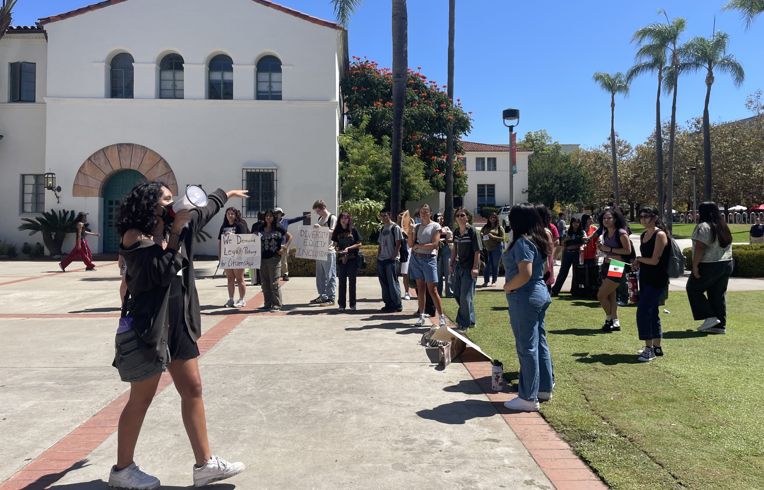 San Diego State students cite poor communication on immigrant and protest rights