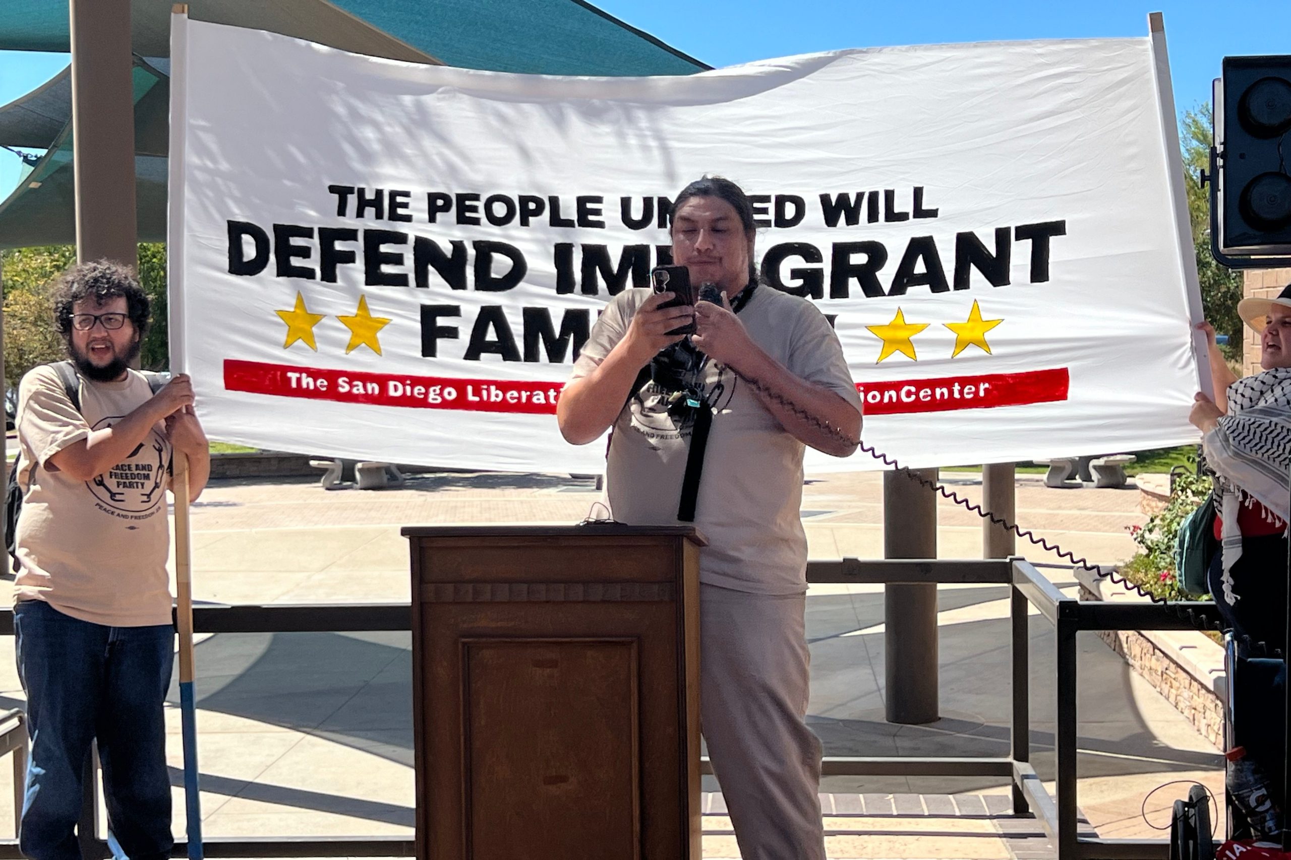 El Cajon residents protest in wake of Supreme Court decision