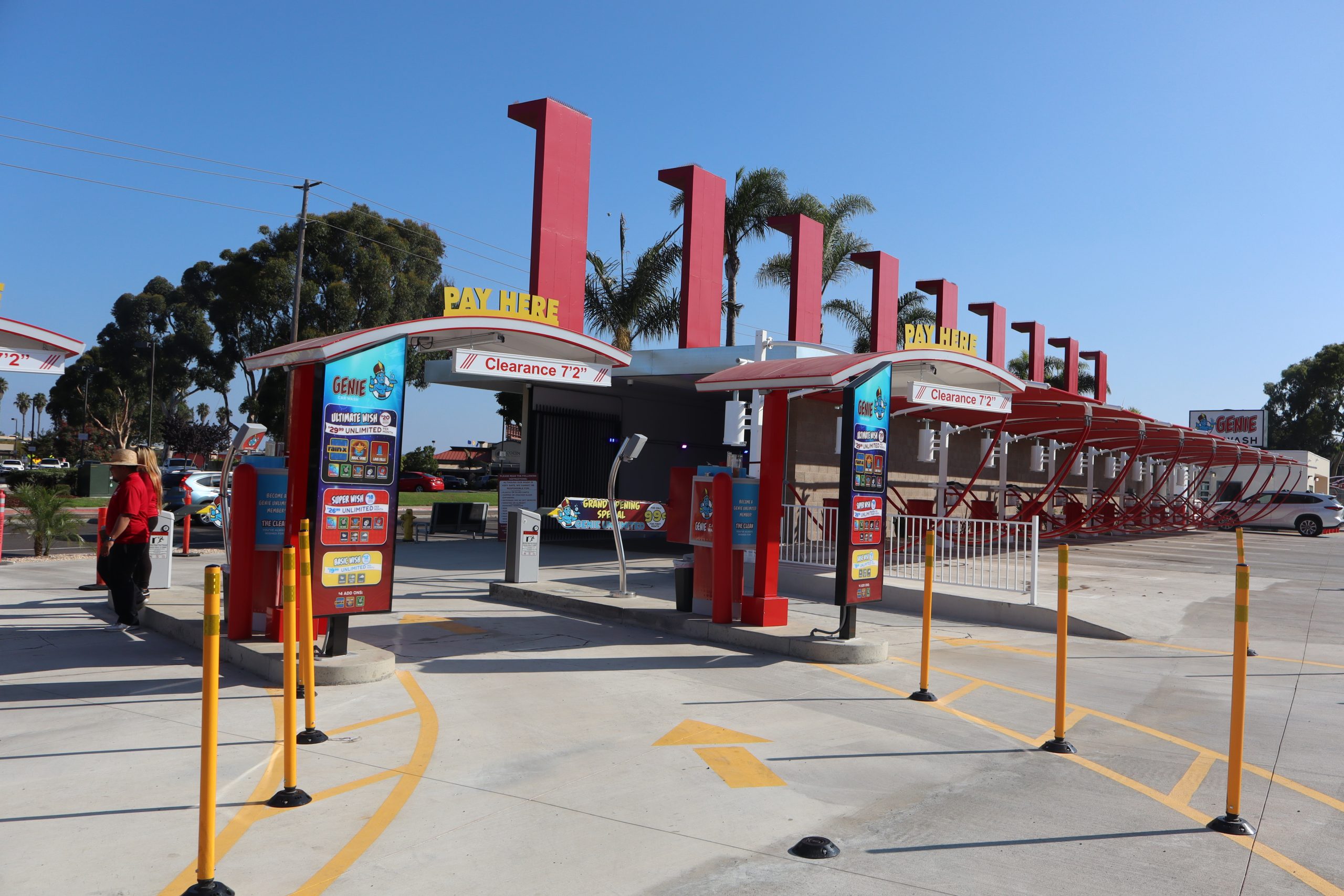 Genie Car Wash reopens in Point Loma with high-tech washing tunnel