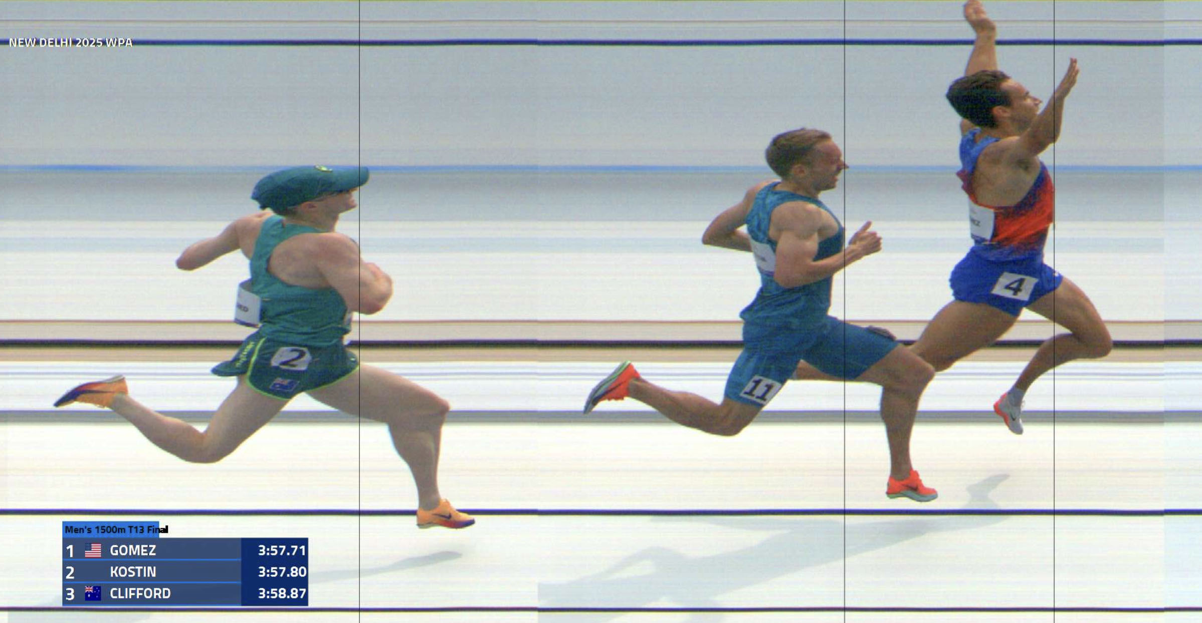 Encinitas native Joel Gomez claims world title in 1500-meter run at New Delhi meet