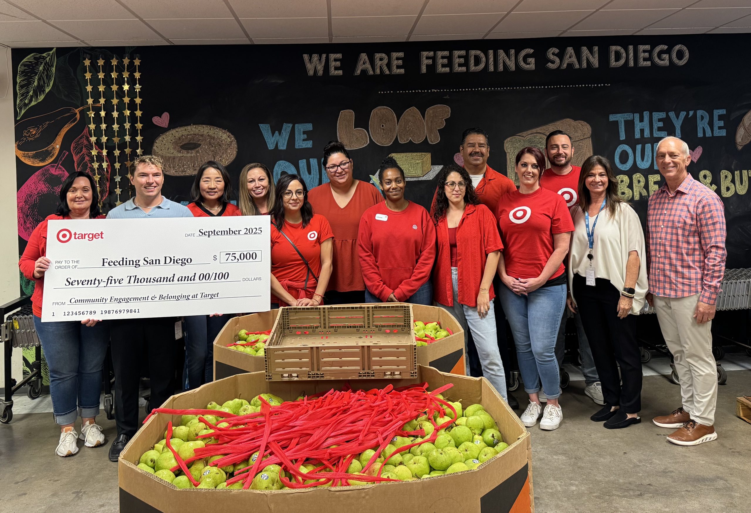 Target donates $75,000 to Feeding San Diego to expand school pantry program