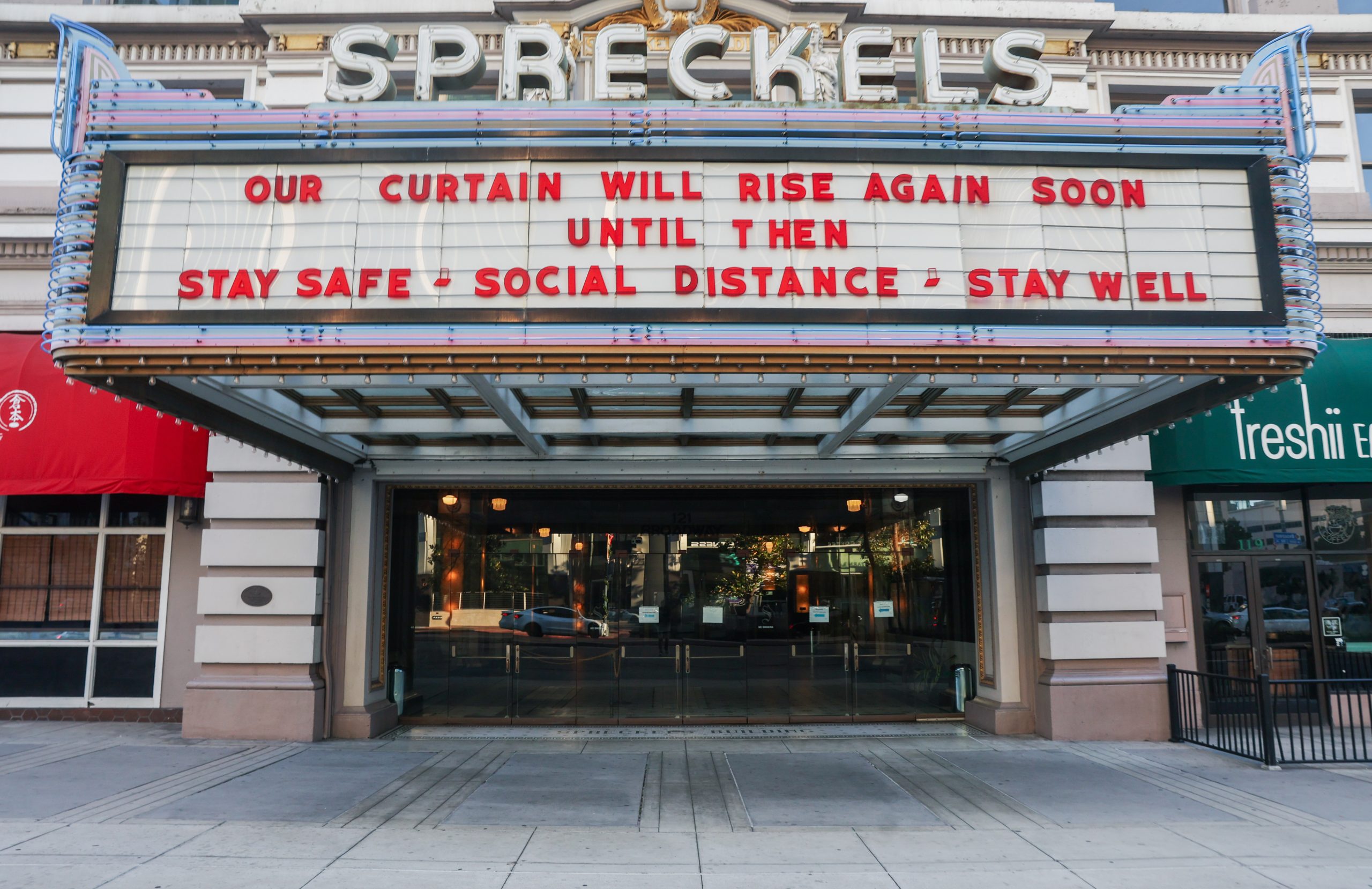 Every other downtown theater has reopened after 2020 &mdash; but Spreckels is still dark