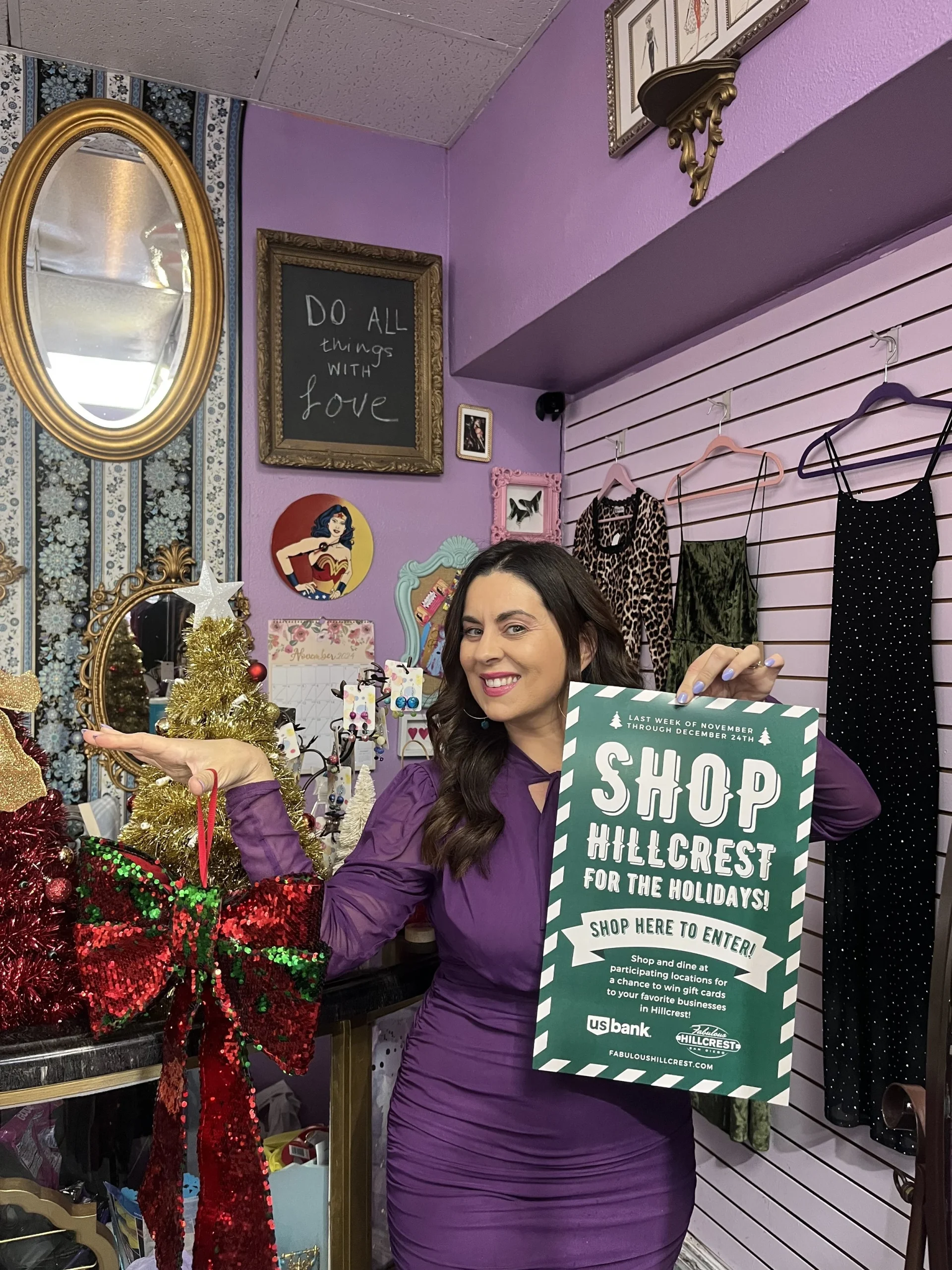 Hillcrest small businesses find magic in holiday season, too