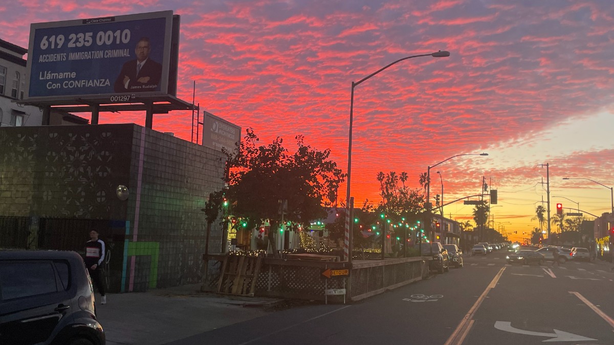 San Diego County to ring in new year with rain, chance of mountain snow