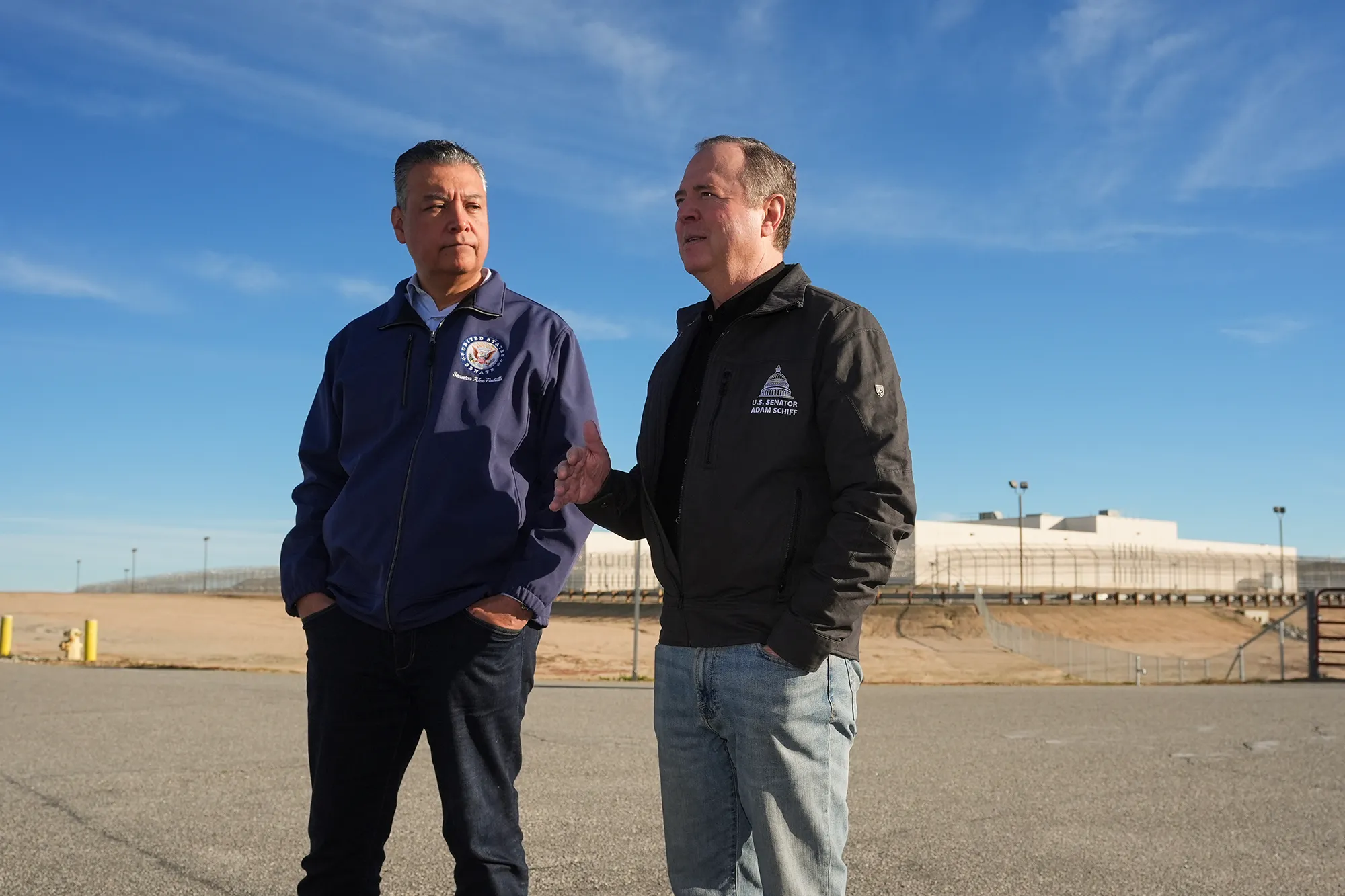 What Sens. Padilla, Schiff saw touring California’s newest ICE facility What Sens. Padilla, Schiff saw touring California’s newest ICE facility