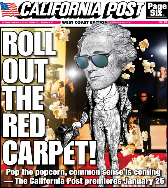 MarketInk: NY Post to tackle Golden State mayhem with launch of ‘California Post’ tabloid