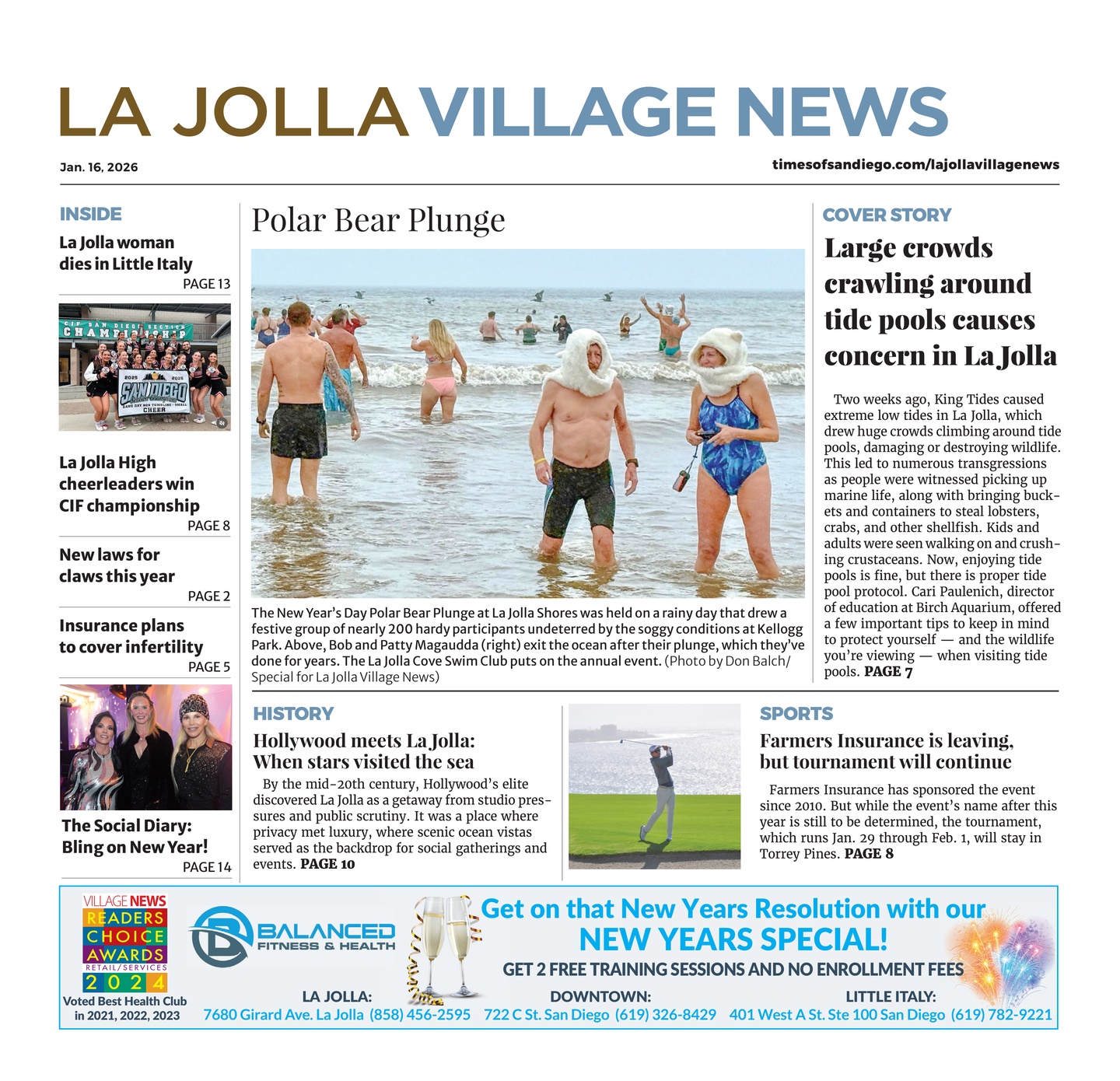 La Jolla Village News: Jan. 16, 2026