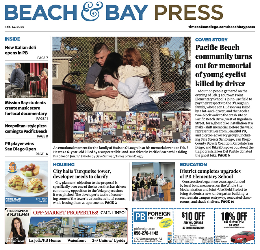 Beach and Bay Press: Feb. 13, 2026 Beach and Bay Press: Feb. 13, 2026