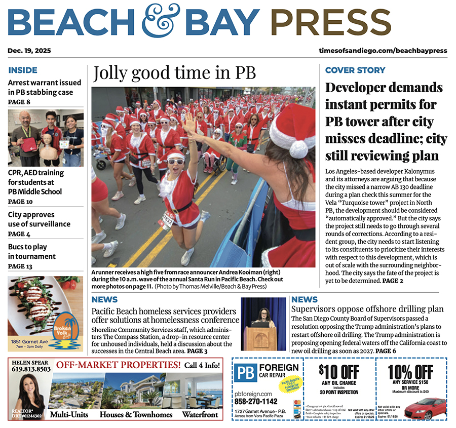 Beach and Bay Press: Dec. 19, 2025 Beach and Bay Press: Dec. 19, 2025