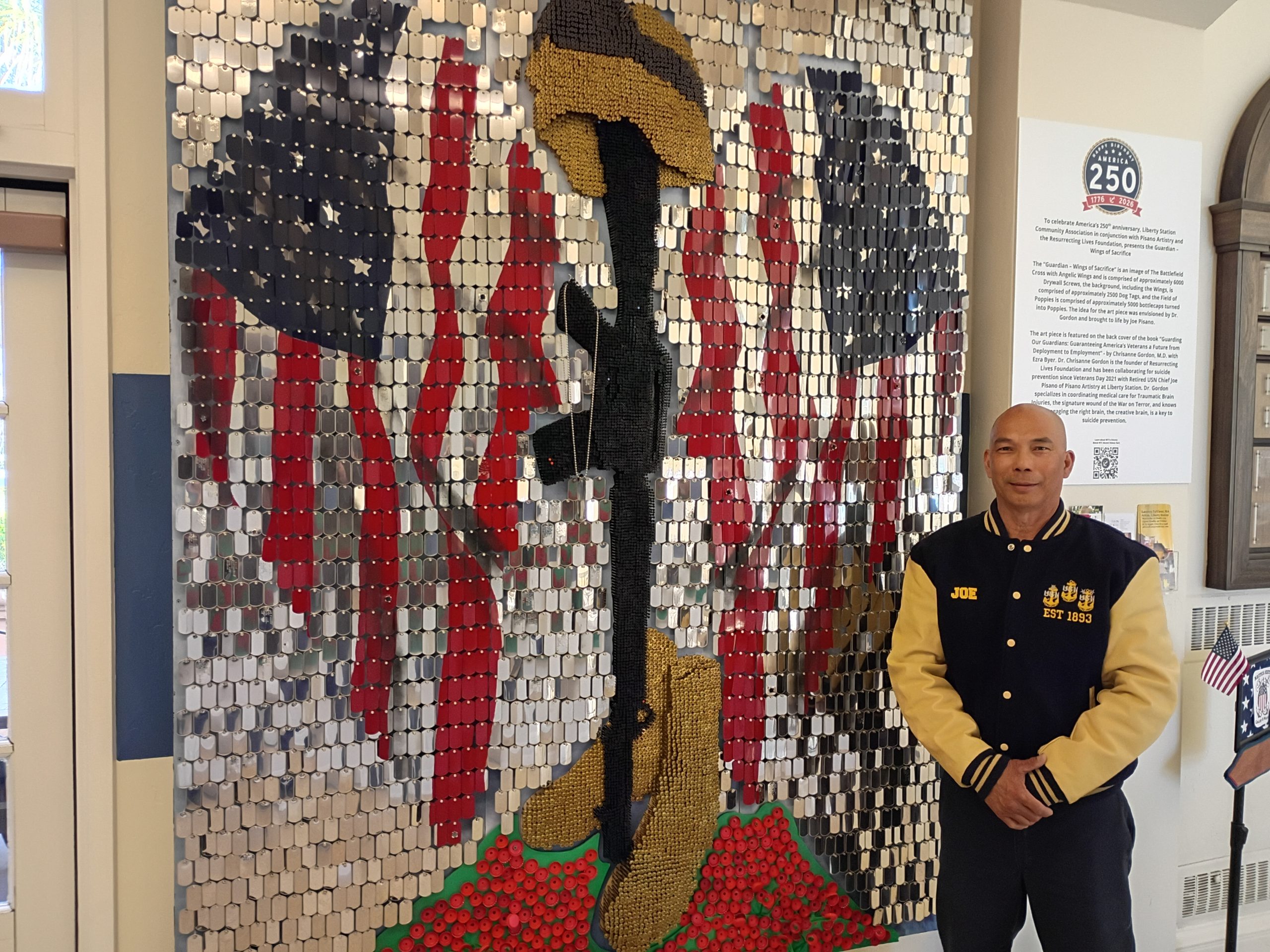 Art exhibit of ‘Heroes’ at Liberty Station celebrates Navy’s 250th birthday