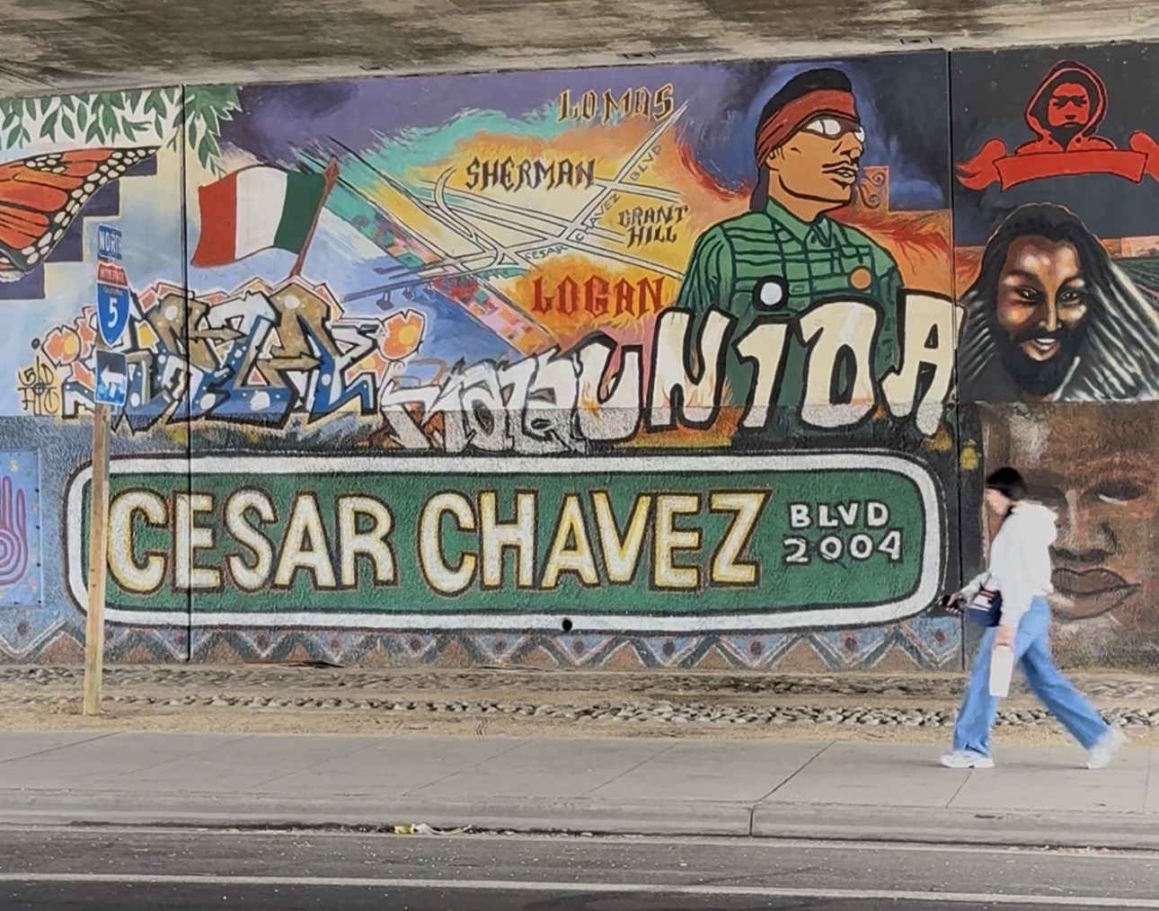 Barrio Logan alza la voz: algunos piden no borrar de golpe el legado de César Chávez