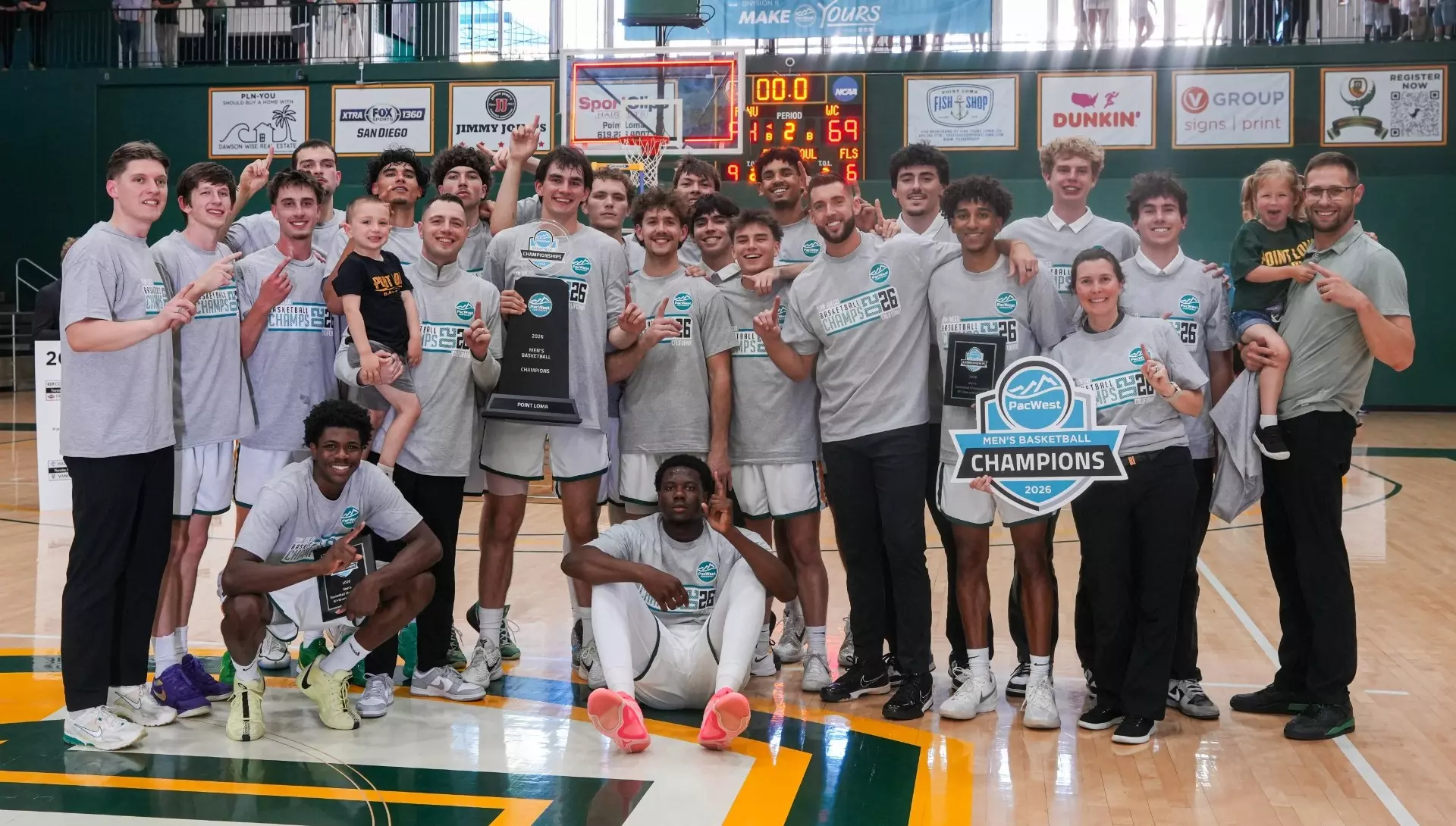 PLNU men&rsquo;s basketball wins PacWest, heads to Div. II NCAA Tournament