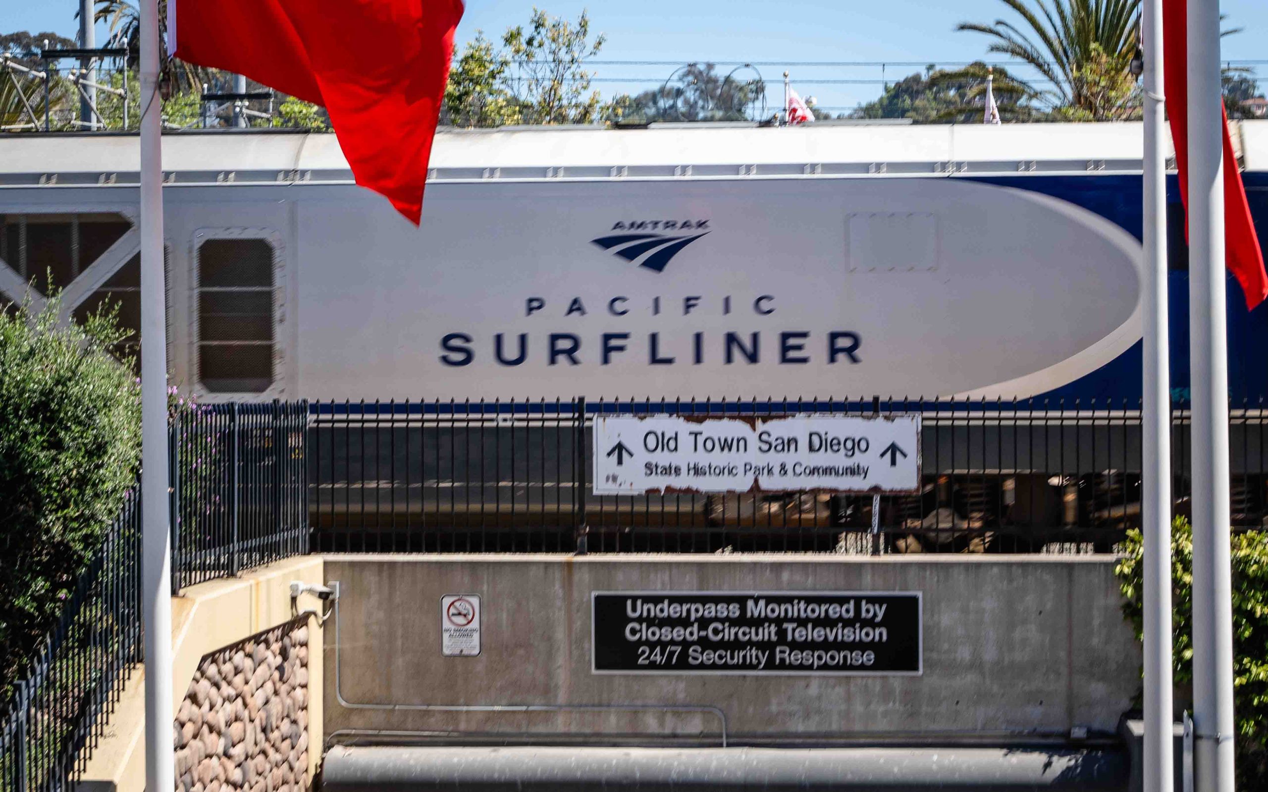 Federal railroad administration grants $150m to San Diego County for Amtrak