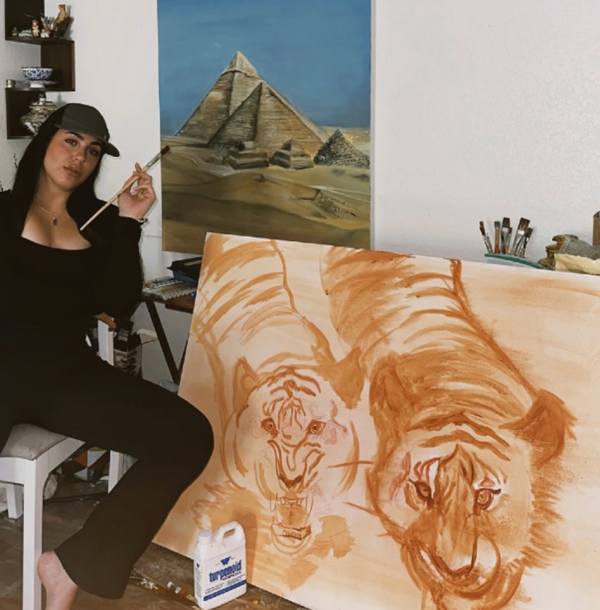 With her first solo exhibit, Maka Uddin hopes to  reshape western views of Afghan identity and the SWANA diaspora