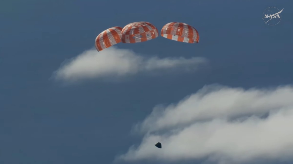 The first crewed flight to the Moon in over 50 years ended at 5:07 p.m. Friday with a successful splashdown in the Pacific Ocean off San Diego.
