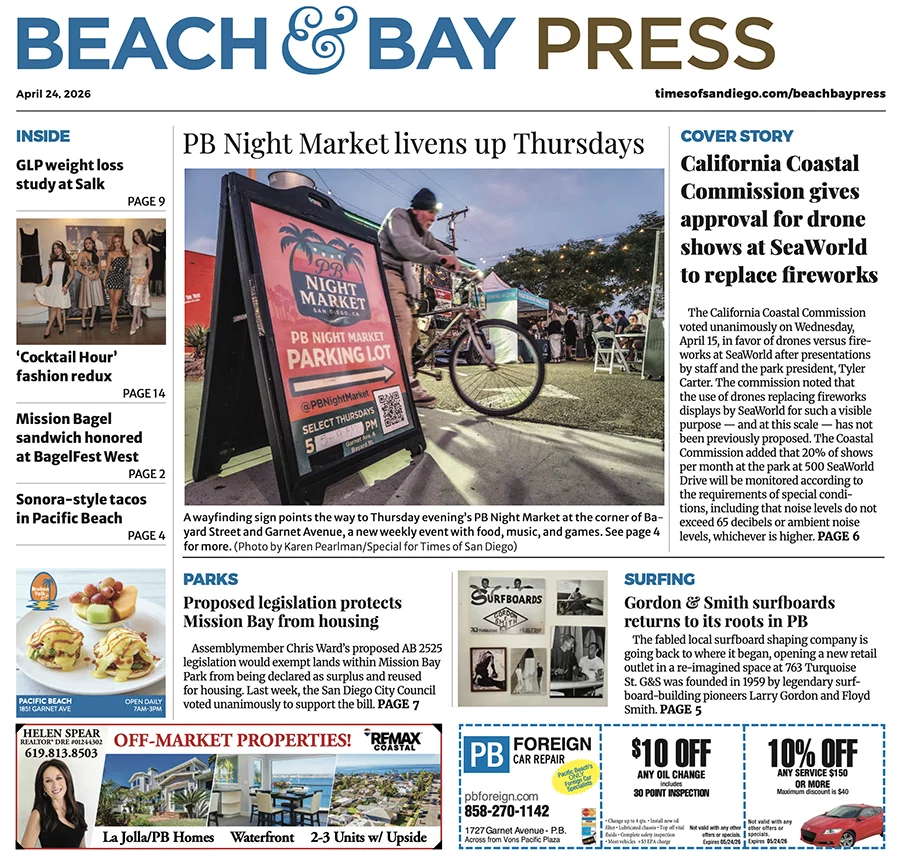 Beach and Bay Press: April 24, 2026