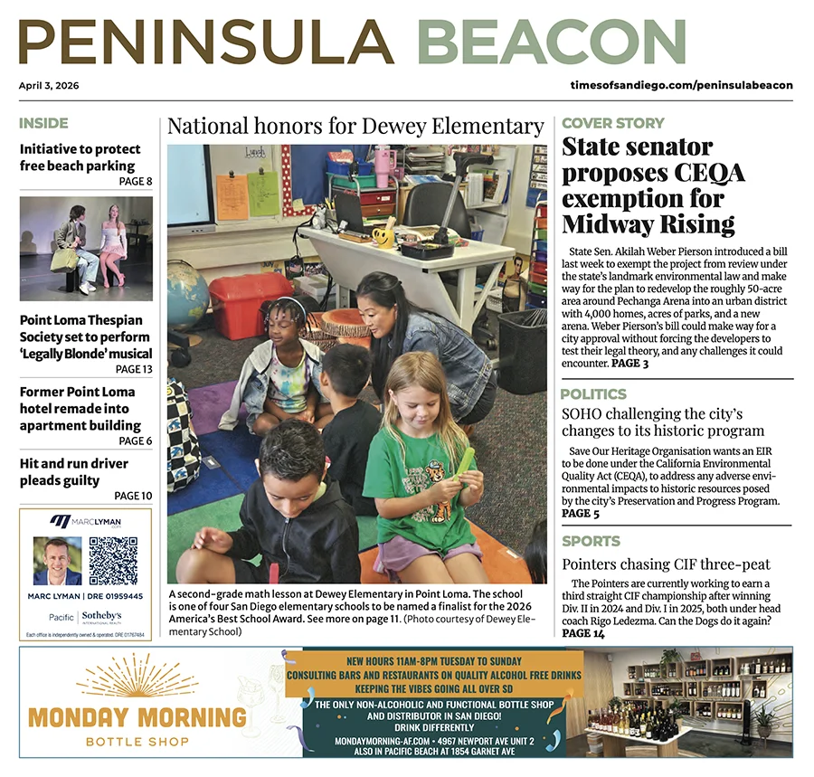 Peninsula Beacon: April 3, 2026