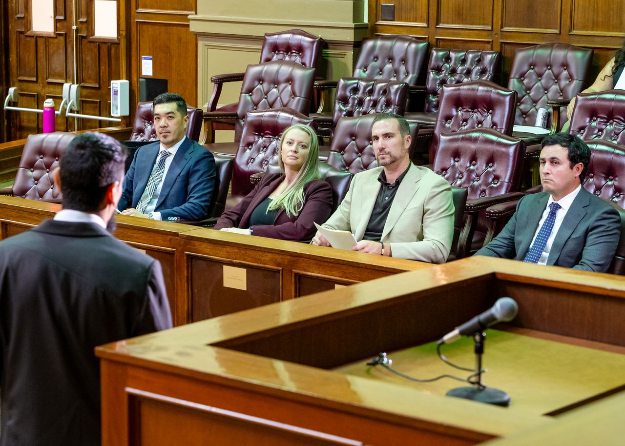 Three California Western School of Law students make their case at legal competition